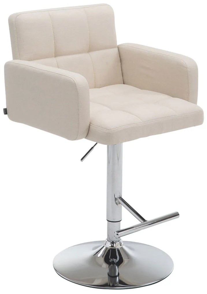 Barová stolička DS1038899 látka - Krémová