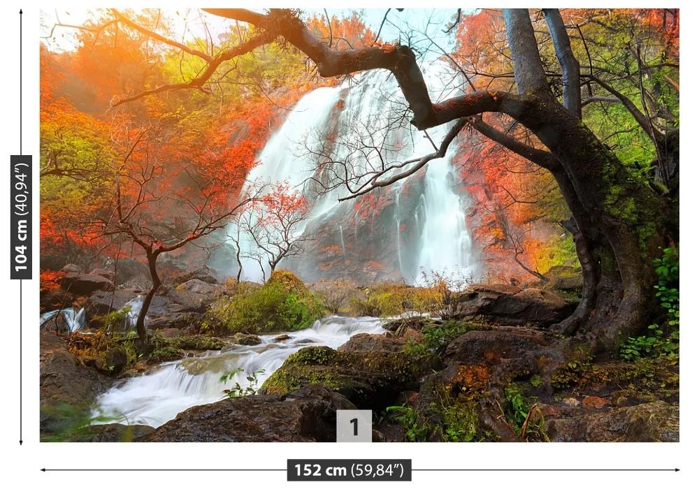 Fototapeta Vliesová Vodopád thajsko 250x104 cm