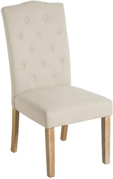 Dizajnová stolička Beau, béžová