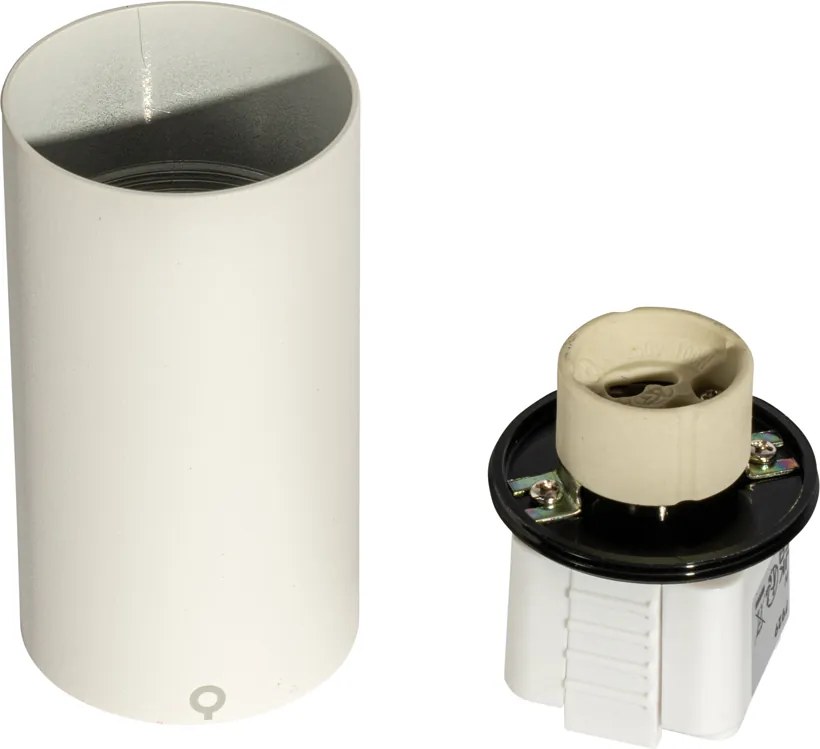 Moderný biely reflektor pre 1-fázový koľajnicový systém GU10 35 mm - Iconic Ruby Honey