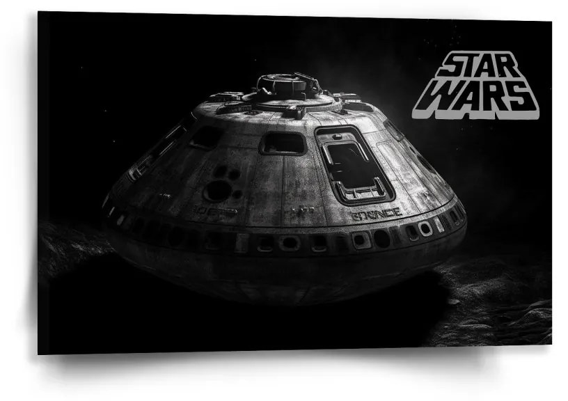 Sablio Obraz Star Wars Vesmírna loď - 60x40 cm