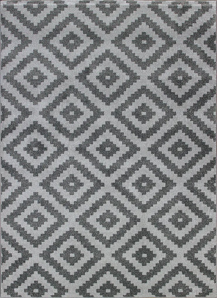 Berfin Dywany Kusový koberec Artos 1639 Grey - 80x150 cm
