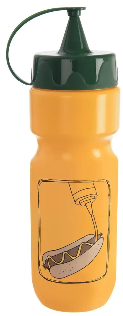 Dávkovacia fľaša na HORČICU - žltá, 0,7 l