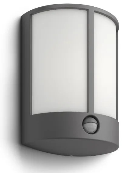 Philips 16465/93/16 - LED vonkajšie svetlo s čidlom MYGARDEN STOCK LED/6W IP44