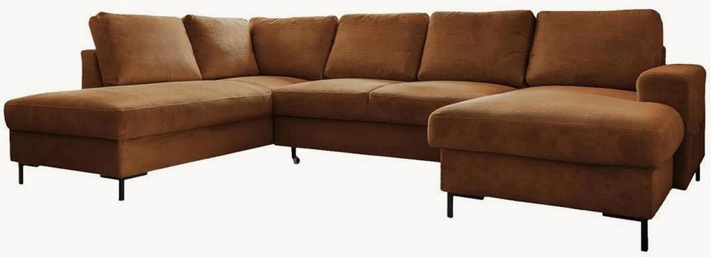 Menčestrová panoramatická pohovka's úložným priestorom Lofty Lilly (8-miestna)