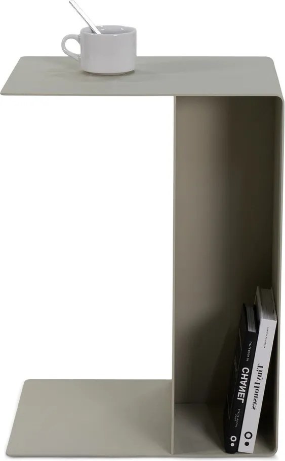 Oceľový odkladací stolík 40x30 cm Slide Low – Spinder Design