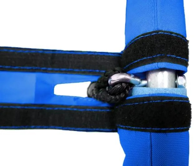 Hojdačka bocianie hniezdo modrá