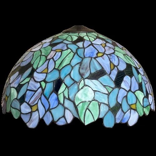 Lampa tiffany stojaca AMAZONIT Massive 170*50