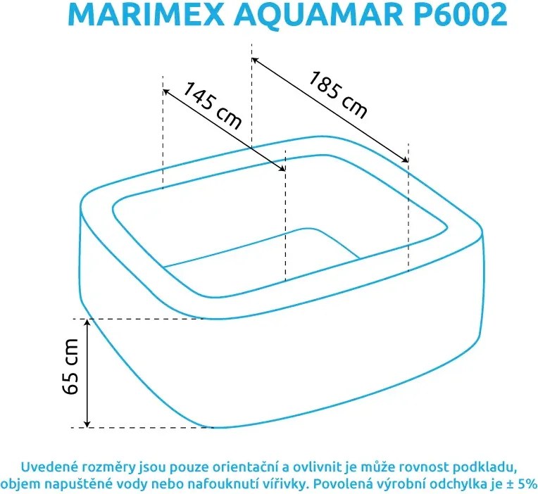 Marimex | Vírivý bazén Marimex AQUAMAR P6002 | 11400301