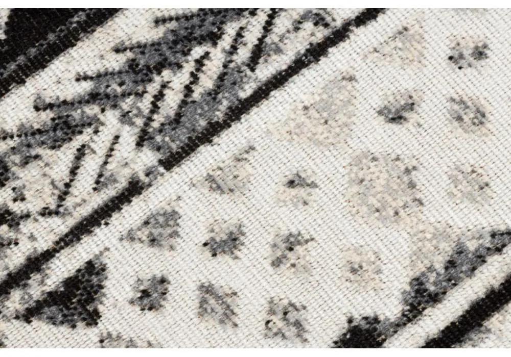 Kusový koberec Sergio sivočierny 200x290cm
