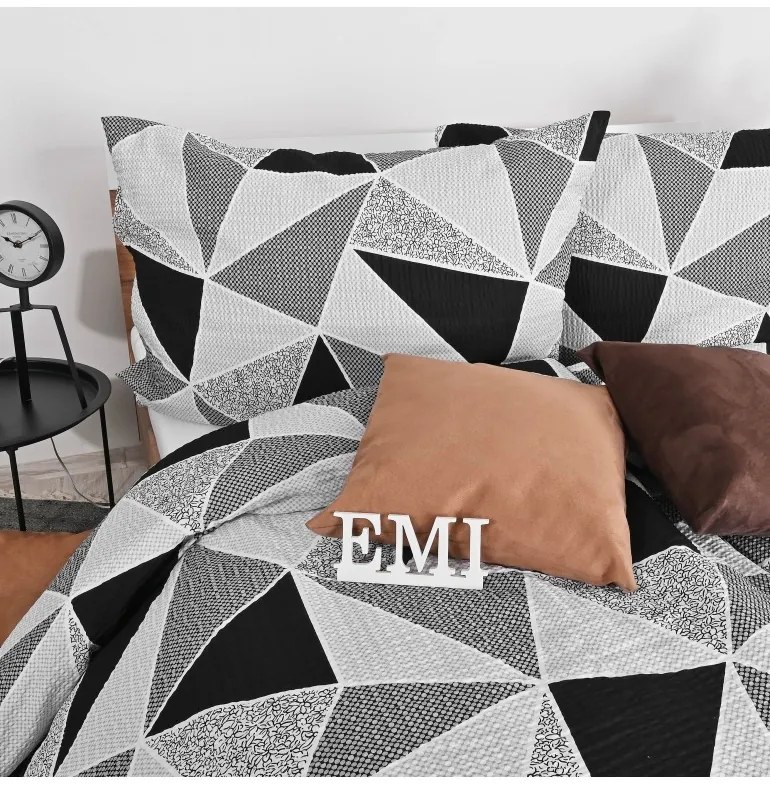 Obliečky bavlnené Vega EMI, Francúzsky set1 200x220 + 2x (70x90)