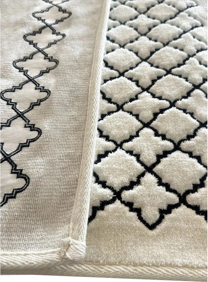 Krémové kúpeľňové predložky v súprave 2 ks 60x100 cm Luxury – Foutastic