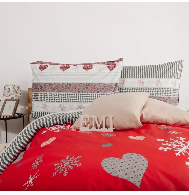 Vianočné bavlnené obliečky Liana EMI