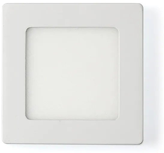 BERGE LED panel štvorcový 120x120x20mm prisadený - 6W - 230V - 390Lm - neutrálny