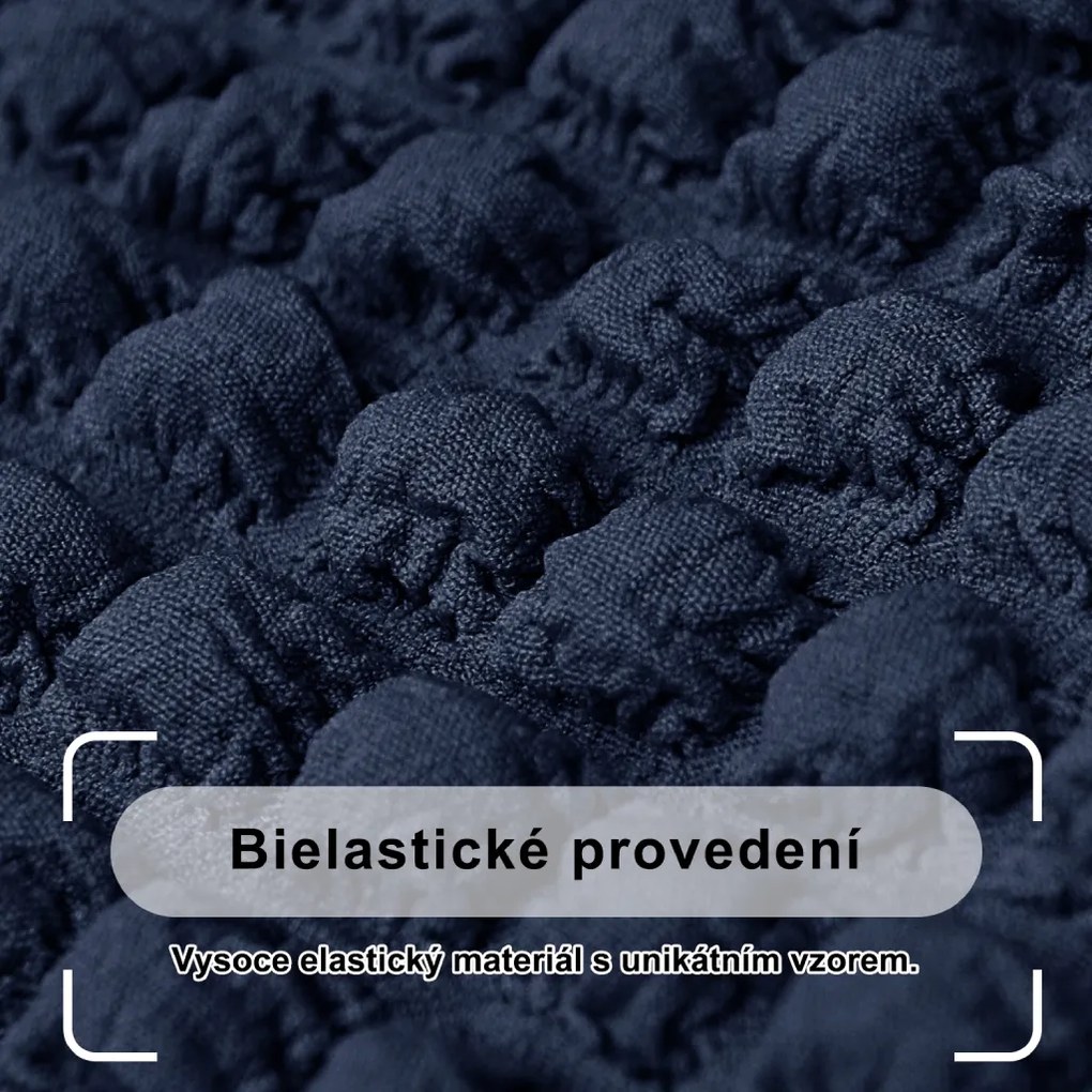Látkový poťah na dvojmiestnu pohovku BestBerg / navy