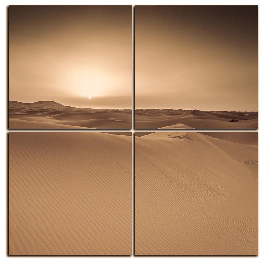 Obraz na plátne - Púšť Sahara - štvorec 3131FE (100x100 cm)