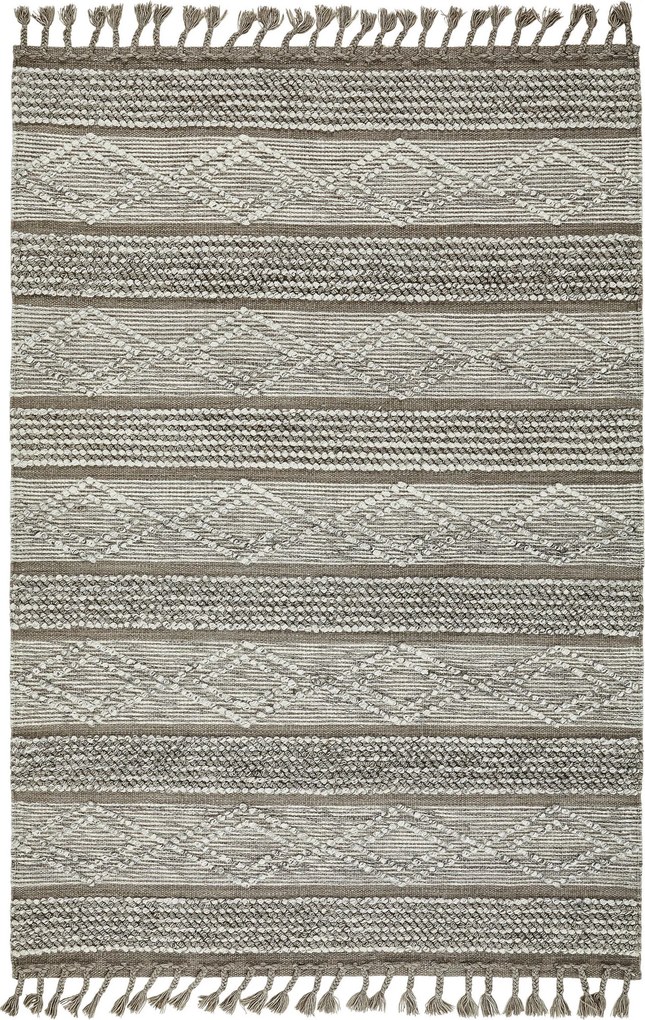 XXXLutz RUČNE TKANÝ KOBEREC, 130/190 cm, hnedá Linea Natura - Koberce - 004649003061
