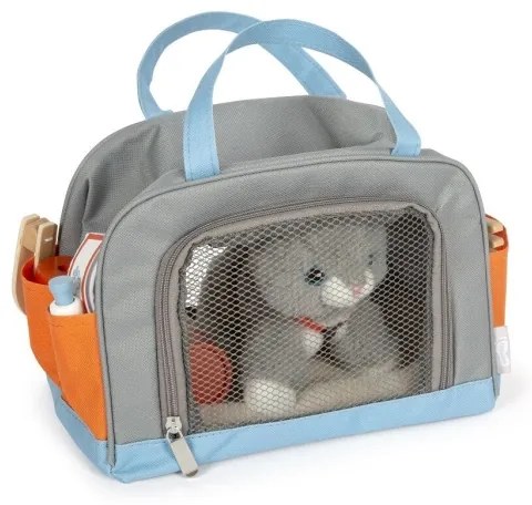 Small Foot - Plyšová mačka s ošetrovateľskou sadou