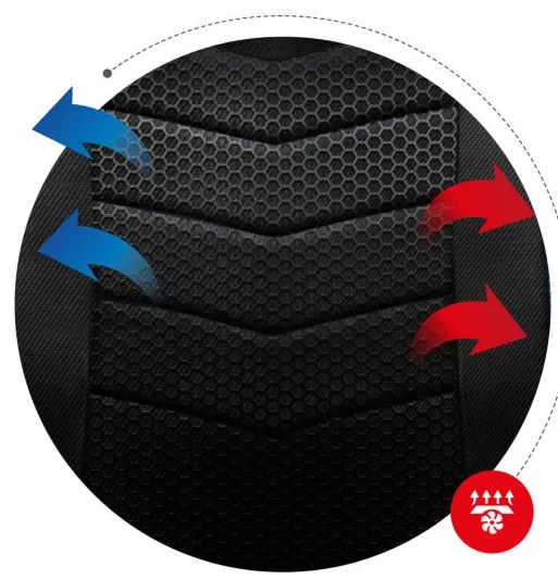 Herná stolička Force - 2.5 modrá mesh