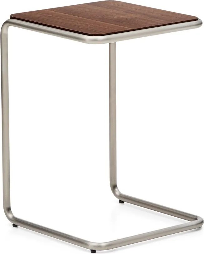 Odkladací stolík v dekore orecha 42x42 cm Tarsel – Kave Home