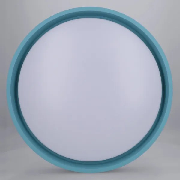 Brilagi-LED Stmievateľné svietidlo MATTEO LED/48W/230V 3000-6500K priemer 41 cm tyrkysové + diaľkové ovládanie