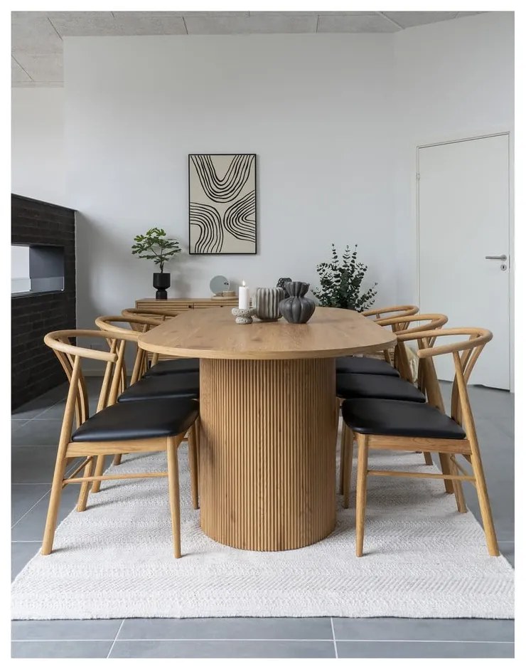 Jedálenský stôl v dekore topoľa 100x210 cm Boavista – House Nordic