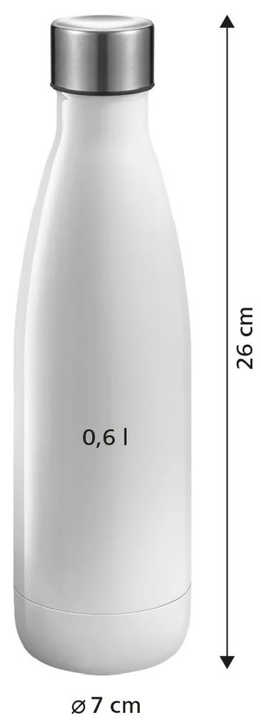 Tescoma Fľaša CONSTANT PASTEL 0,6 l, modrá
