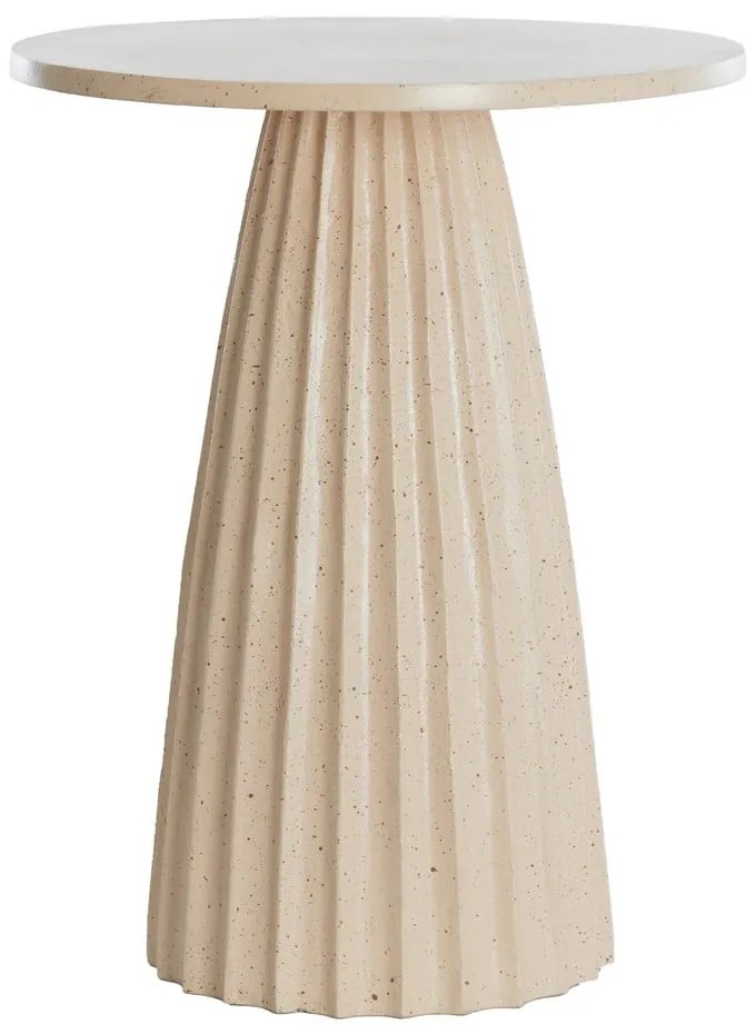 Kovový okrúhly odkladací stolík ø 40 cm Veglia – Light &amp; Living