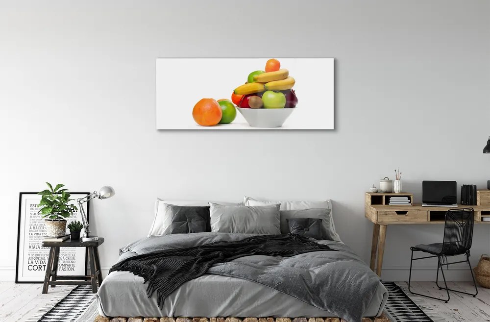 Obraz plexi Ovocie v miske 120x60 cm