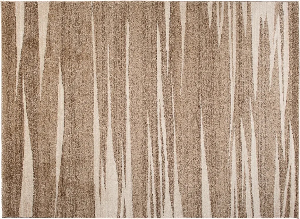 TA Koberec 3436A TMAVOBÉŽOVÉ SÁRÍ 3UX Rozmer: 190x270 cm