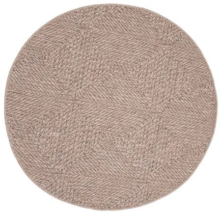 Koberec PATIO INT 5036/178 naturálny kruh