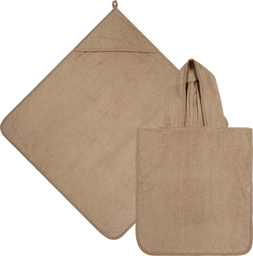 XXXLutz SADA FROTÉ UTERÁKOV, taupe My Baby Lou - Kúpeľňový textil - 007960005803