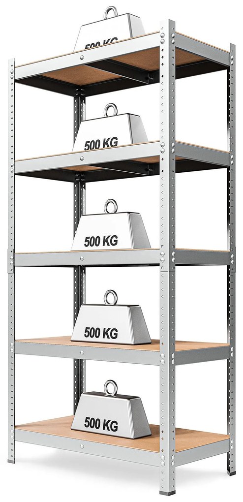 Marbo KOVOVÝ REGÁL SÉRIE HARD 220X120X50 NOSNOSŤ JEDNEJ POLICE 500 KG Rozmer regálu: 220x120x50, Počet Políc: 6, Celková nosnosť regálu: 3000 KG