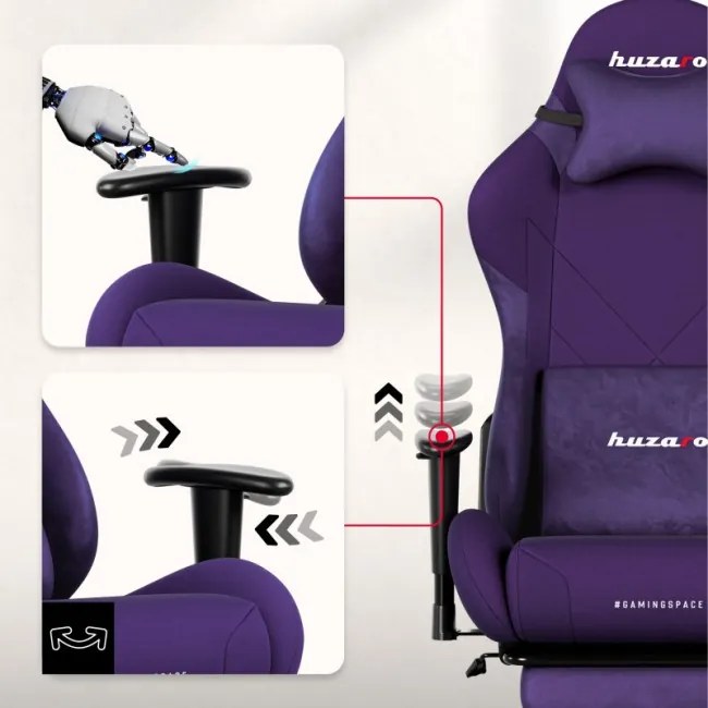 Herná stolička Force 5.7 Purple