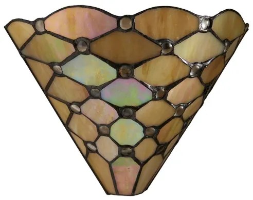 Endon 64302 - Nástenné svietidlo Tiffany PEARL 1xE14/40W/230V