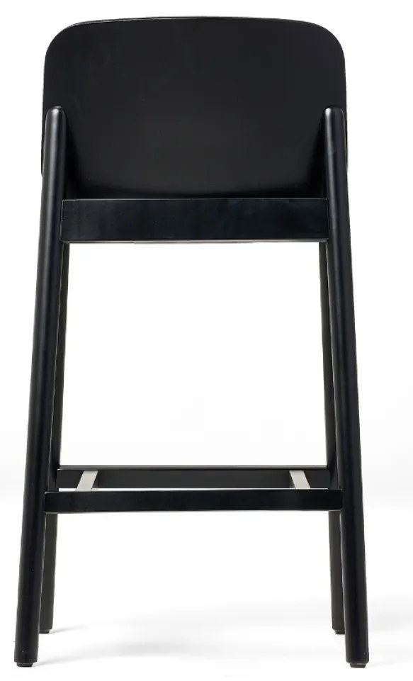 CLARISA BAR 65 BLACK DREVENÁ STOLIČKA black