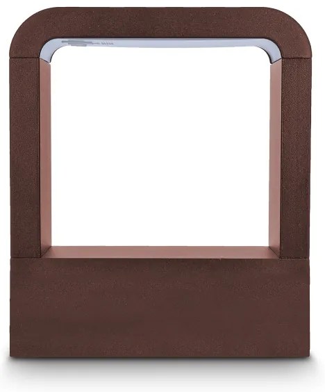 Brilagi - LED vonkajšie svietidlo BARI LED/7W/230V 3000/4000/6000K hnedé IP54
