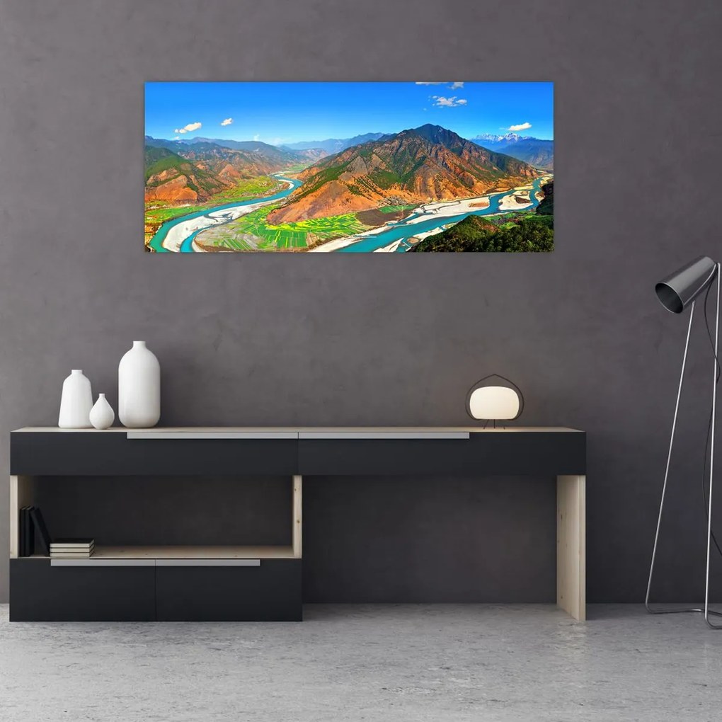 Obraz - River Yangtze (120x50 cm)