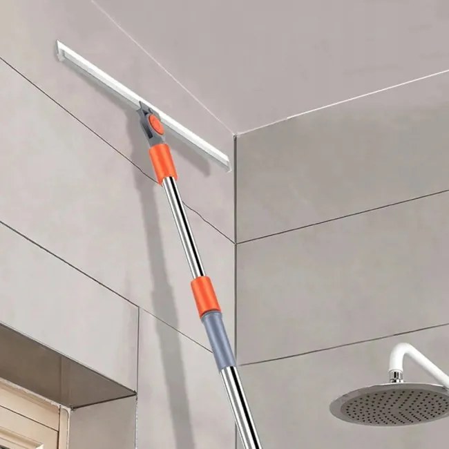 Teleskopická stierka strieborná