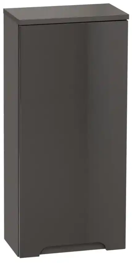 Comad Horná závesná skrinka do kúpeľne Galaxy 830 1D sivý grafit | Biano