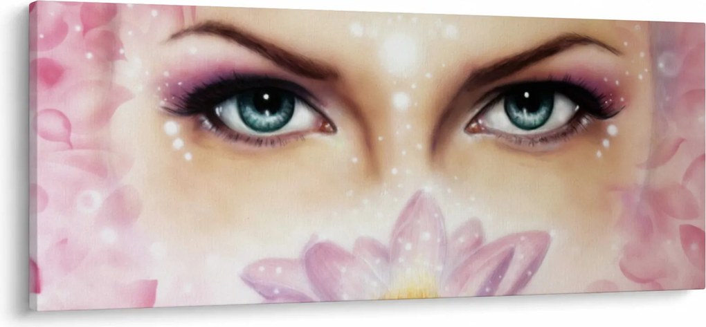 Obraz - Očarujúce oči (120x50 cm)