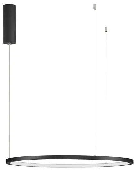 LED luster Tarquin 60 čierne