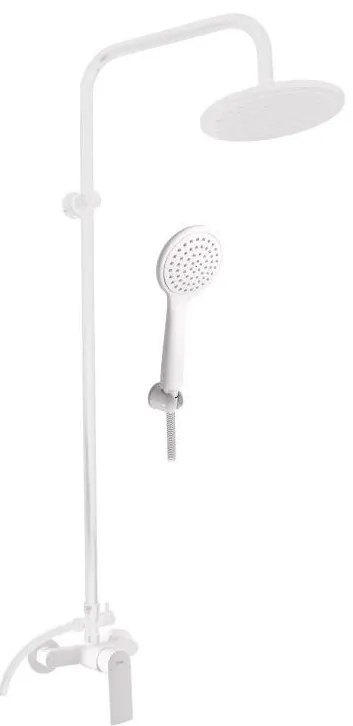 RAV Slezák NL182.5/7BMAT - Sprchová súprava s batériou NIL matná biela