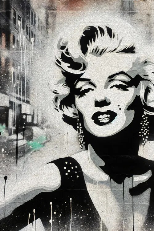 Ilustrácia Marilyn Monroe, Andreas Magnusson