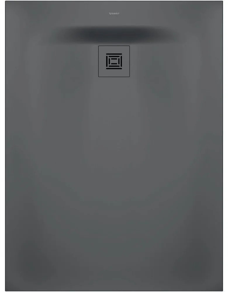 DURAVIT Sustano obdĺžniková sprchová vanička z materiálu DuraSolid, Antislip, 1200 x 900 x 30 mm, tmavo šedá matná, 720277650000000