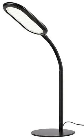 Rabalux 74007 stolná LED lampa Adelmo, 10 W, čierna