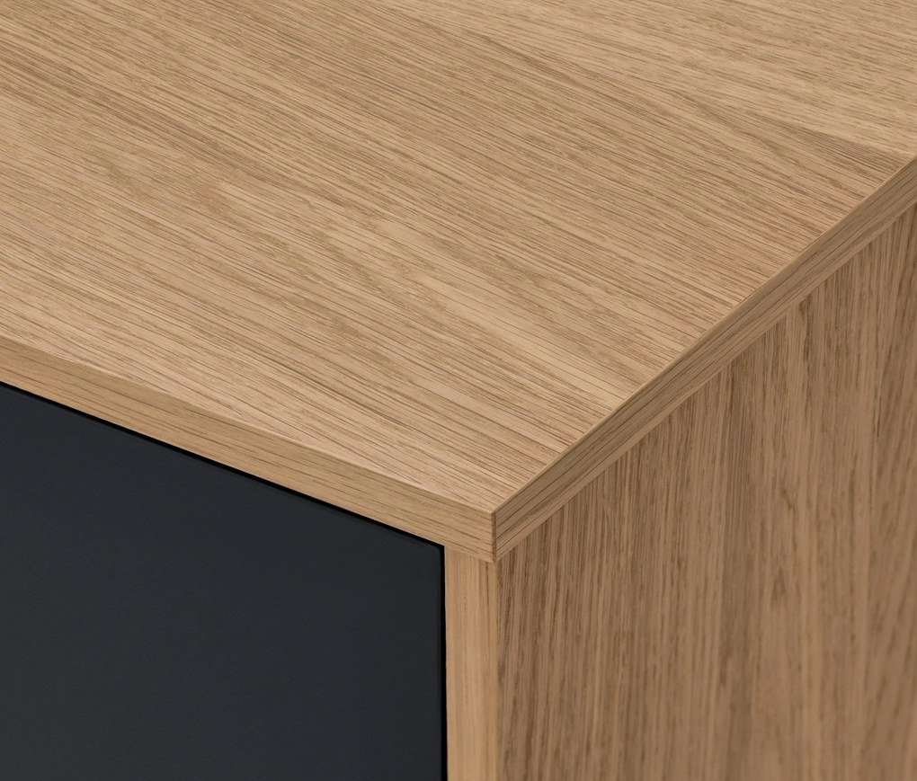 Vysoká skrinka »Bekeson«, antracitová