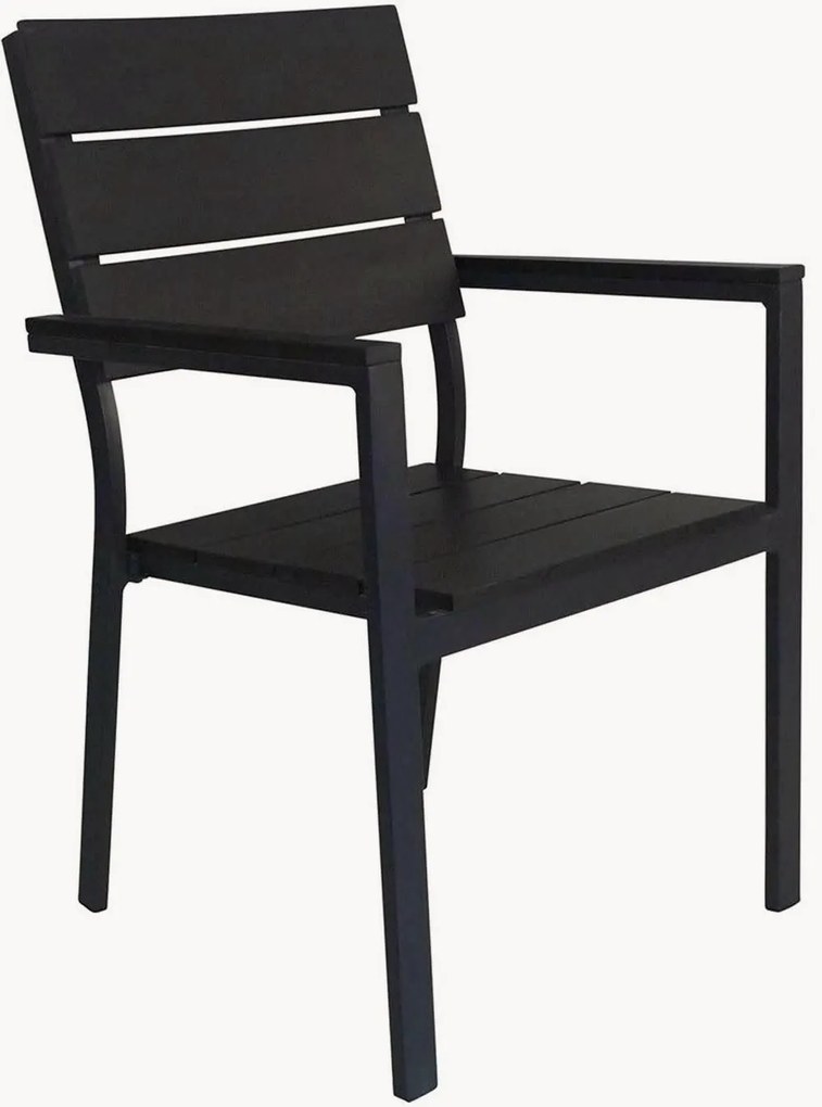 Záhradné stohovateľné stoličky Levels, 2 ks