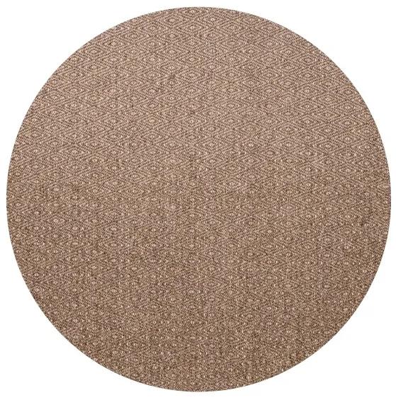 Julana koberec hnedý Ø200 cm