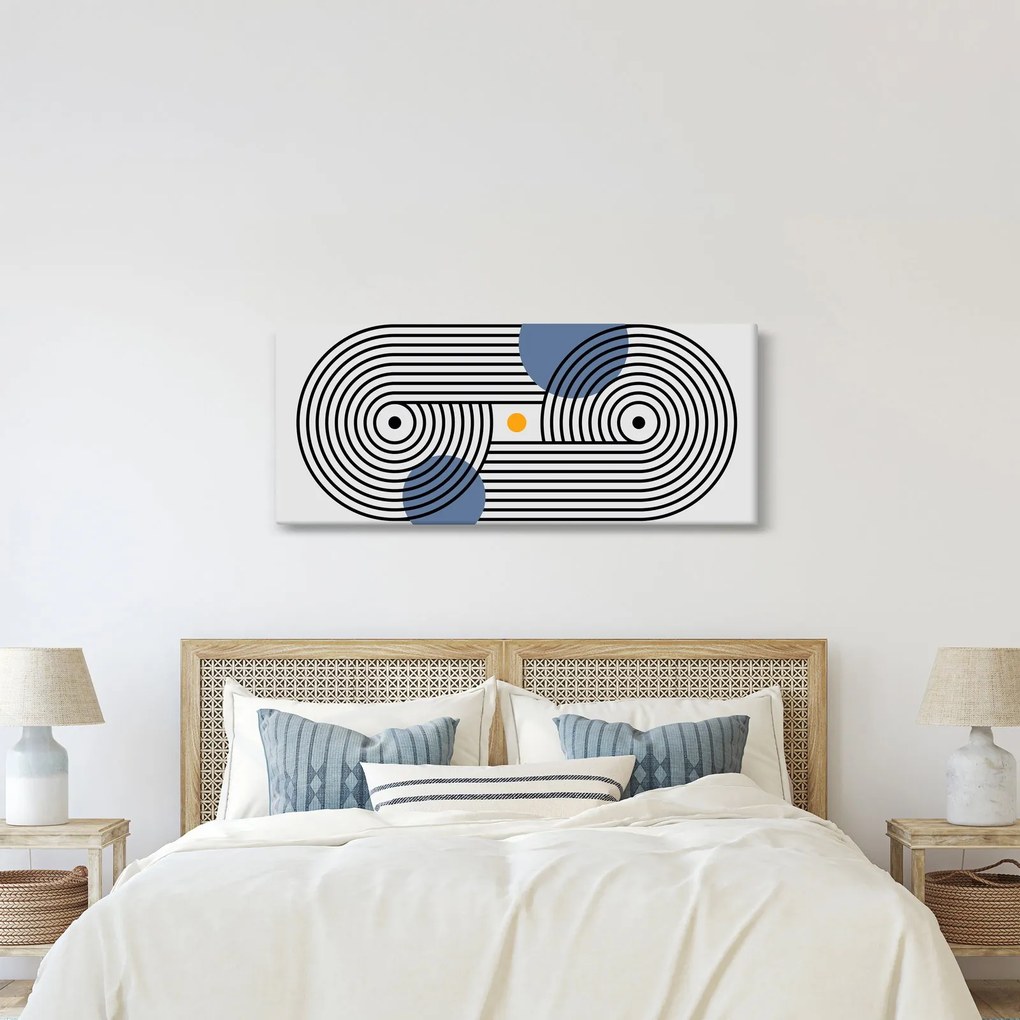 Obraz - Minimalistická abstrakcia N⁰3 (120x50 cm)